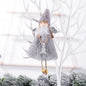 Plush girl doll Christmas tree pendant