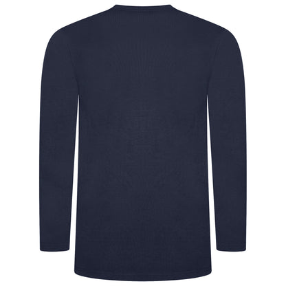Lucky Brand Crew Neck & Closed Hem Flannel Pant Pyjama Set