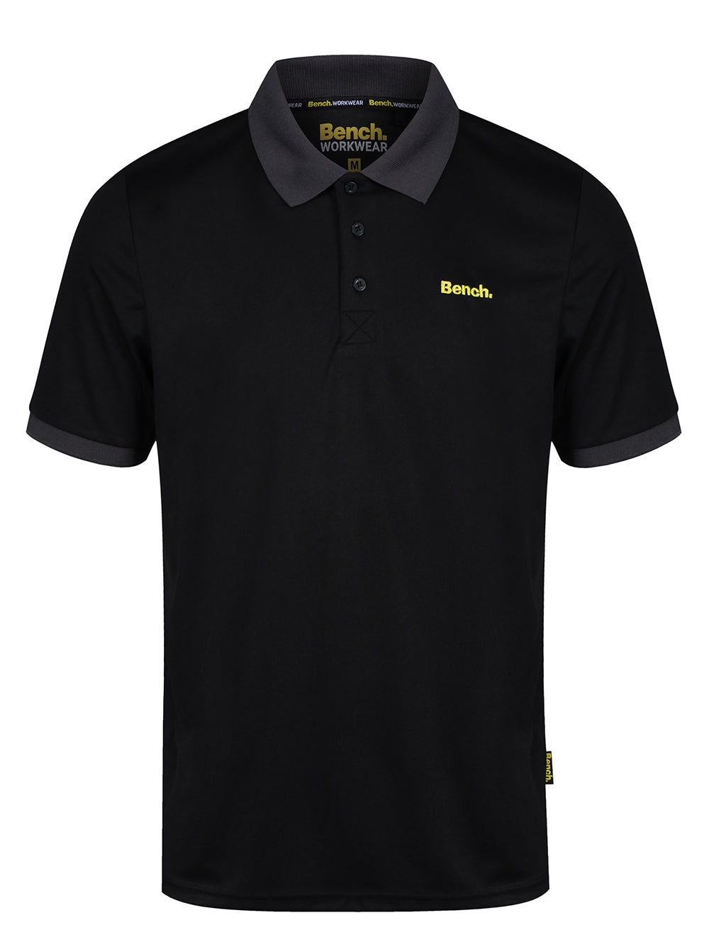 Bench Workwear Black Georgia Polo Shirt