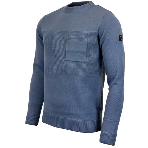 Mens Crew Neck Knitted Jumper