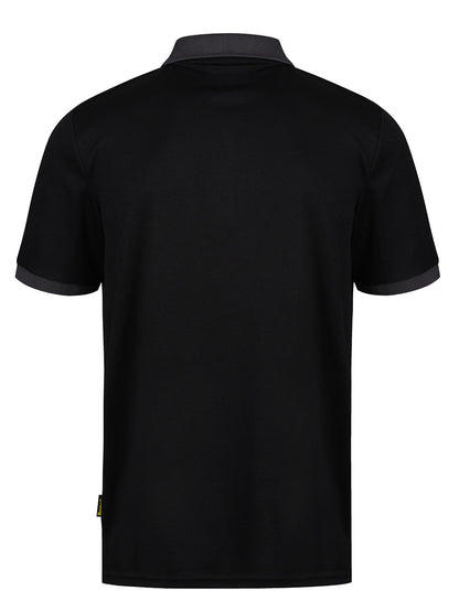 Bench Workwear Black Georgia Polo Shirt