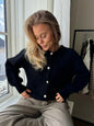 Macaron Color Sweater Cardigan For Women
