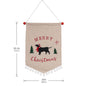 Christmas Fashion Minimalist Ornament Wall Flag