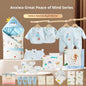 Maternity Bag Newborn Swaddle Bath Towel Clothing Set