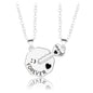Heart Letter Necklace Simple Niche Valentine's Day Gift