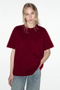 Arrival Cotton Crew-Neck Solid-Color Versatile T-Shirt