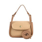 Retro Crossbody Contrast Color Saddle Shoulder Small Square Bag