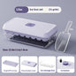 32 Grid Silicone Ice Cube Tray Mould With Lid Shovel Storage Box Remove With One Click Ice Maker DIY Whiskey Cocktail Tools Summer Kitchen Gadgets