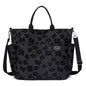 Large Canvas Travel Bag - Lightweight Weekender Handbag with Multiple Pockets