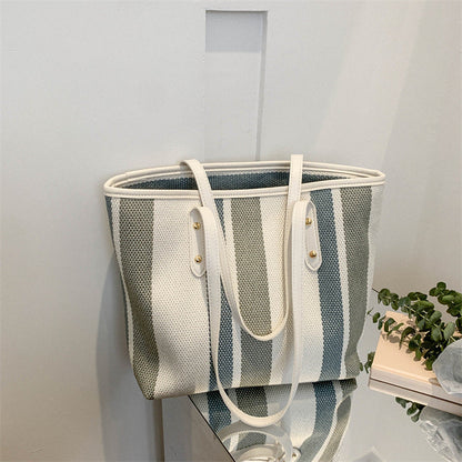 New Large Capacity Women's Commuter Canvas Bag