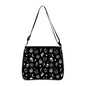Factory Direct Supply Polyester Underarm Bag Gothic Cat Printing Shoulder Bag Simple Women's Fashion Bag