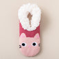 Thickened Room Socks Indoor Non-slip Silicone Lambswool Socks