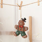 Festive Christmas Ornaments - Handcrafted Resin Gingerbread & Snowman Pendants