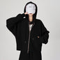 Korean-style Loose-fitting, Figure-flattering Casual Jacketversatile Top