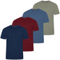 Tommy Hilfiger Flag Embroidery Jersey Crew Neck T-Shirt