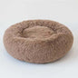 Round plush kennel