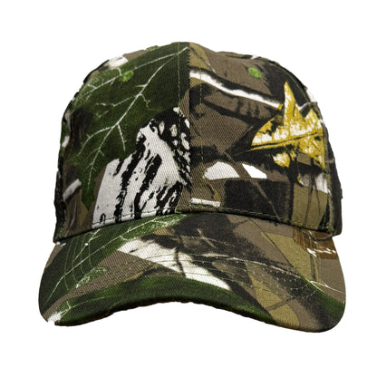 Adults 5 Panel Camouflage Adjustable Baseball Cap