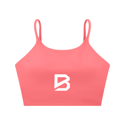 Spaghetti Strap Yoga Sports Bra