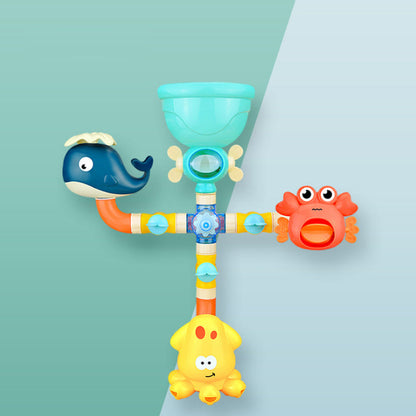 Bath Toys Baby Water Game Elephant Model Faucet Shower Electric Water Spray Toy For Kids Swimming Bathroom Baby Toys