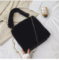 Plush women bag handbag