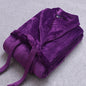 Coral Fleece Pajama Gowns For CouplesExtra Thick