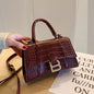 Women's Retro Foreign Style Stone Pattern Shoulder Bag