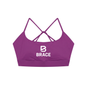 Strappy Criss Cross Yoga Sports Bra