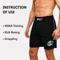 MNEX Pro MMA Shorts - Training Kickboxing Combat Sports (L)