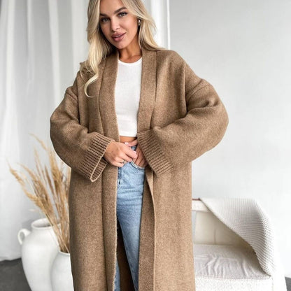 Autumn And Winter New Elegant Cardigan Sweater Coat For Women