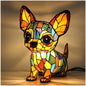 Illuminated Dog Lamp - Decorative Resin Animal Night Light | 26 Breed Designs