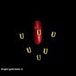 26 Letter Alloy Nail Ornament Nail Crystal