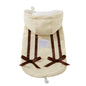 Winter Fleece Cat Clothes, Winter Bow Warm Down Jackets, Anti-shedding Pet Clothes For Kittens And Dogs