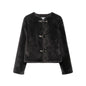 Women's Fashionable Casual Double-Sided Jacket With Rope Knot Buttons