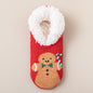 Thickened Room Socks Indoor Non-slip Silicone Lambswool Socks