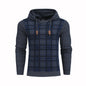 European And American Men's Retro Sports Hoodie Sweater