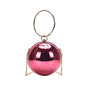 Women's Acrylic Small Round Bag