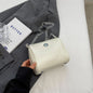 Pillow Oil Wax Leather Chain Crossbody Shoulder Bag