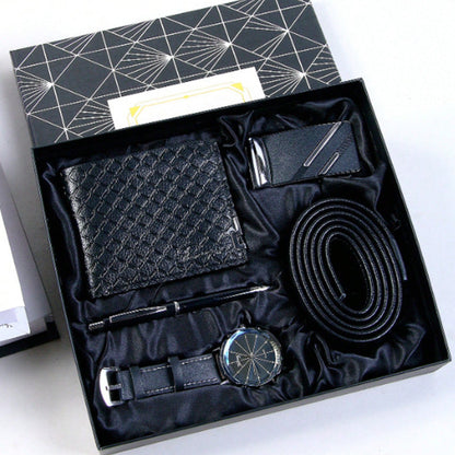 Cross-Border Men's Gift Business Gift Suit Belt Wallet For Boyfriend Valentine's Day Christmas Gift
