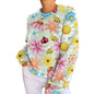Sweet And Casual Women's Crew-neck Sweatshirt With Print