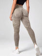 Hollow Design Seamless Leggings High Waist Hip Lifting Running Sports Fitness Yoga Pants Fashion Women's Clothing