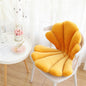 Luxurious Velvet Seal Shell Chair Cushion Unqiue Rose Seat Pillow Upscale Restaurant Chair Decor Girly Room Decorations
