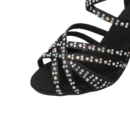 Diamond Latin Dance Shoes Women's Soft Sole Dance Shoes