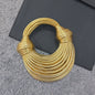 Instafamous Metal Noodles Underarm Bag Fashion Shiny Surface