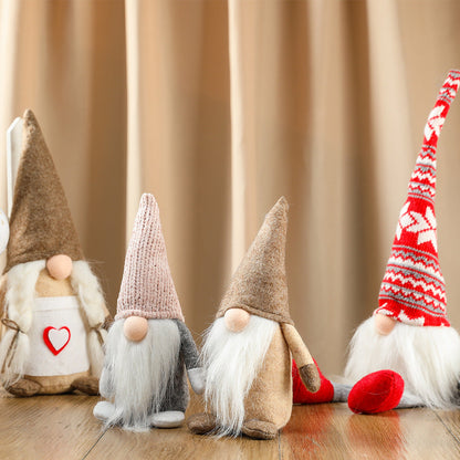 Christmas Three-dimensional Faceless Doll Christmas Goblin Doll Doll Decoration Toy