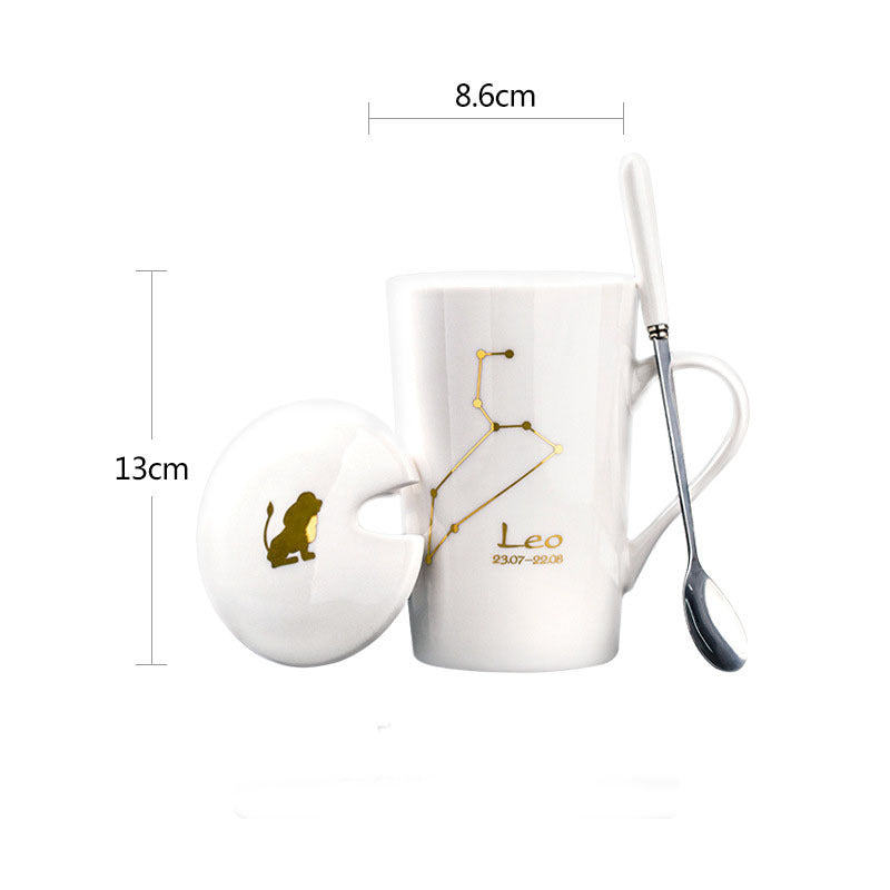 Creative Personality Ceramic Constellation Mug