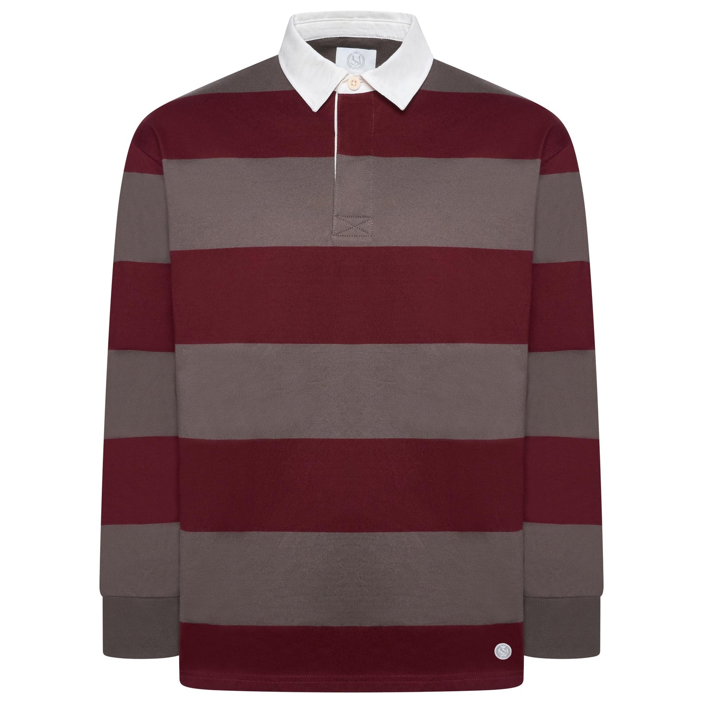 M&S Striped Cotton Rugby Shirt