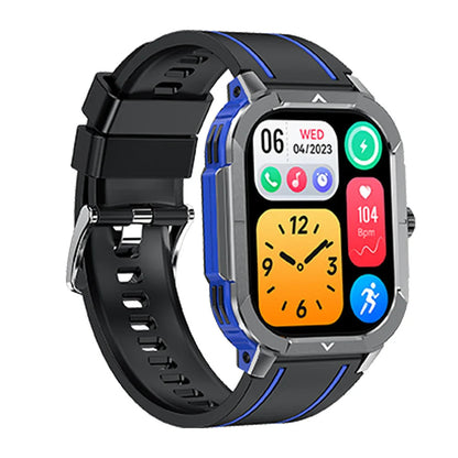 Outdoor Sports Health Monitoring BT Call Waterproof Smartwatch for Men
