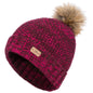 Womens Kellisa Half Fleece Lined Bobble Hat