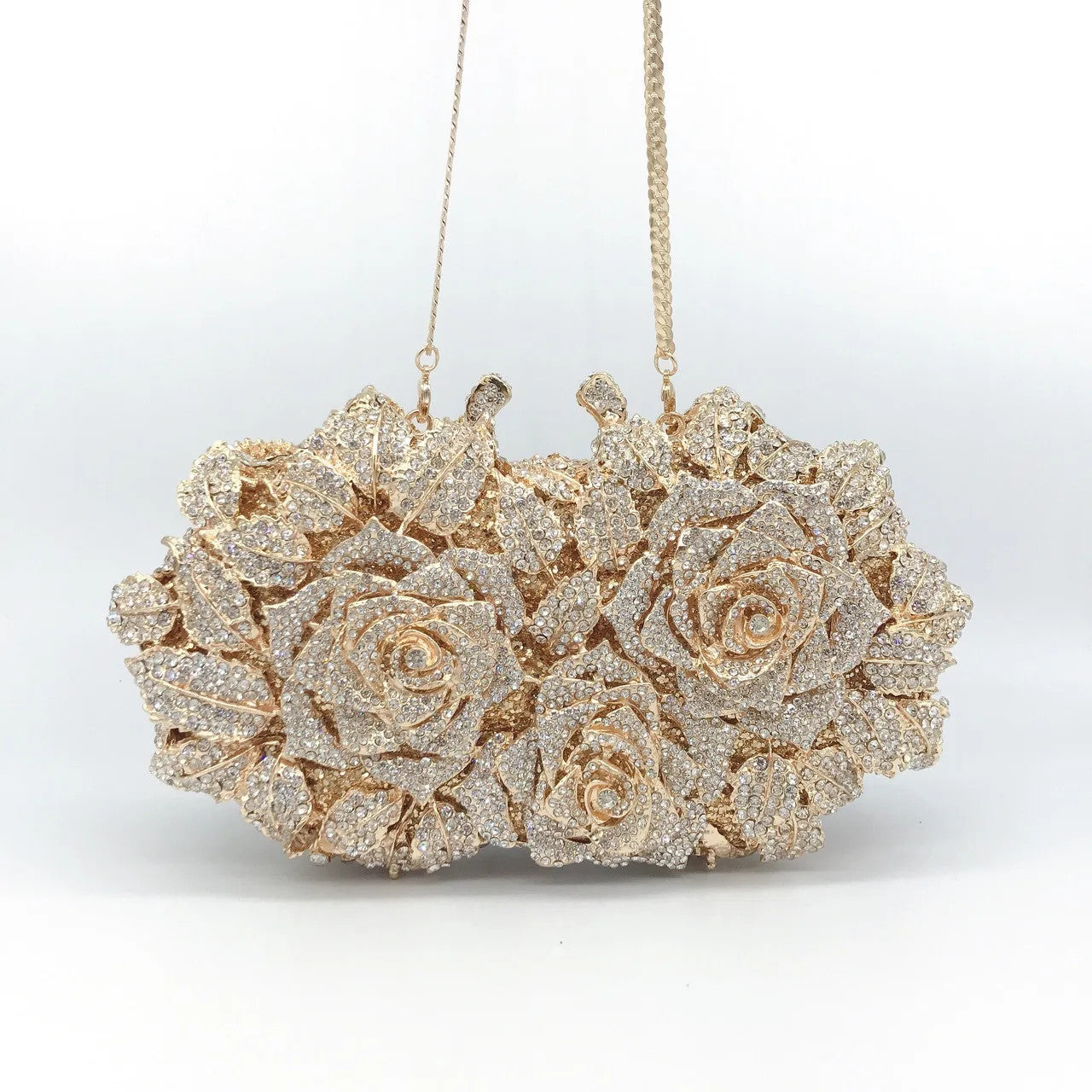 Women's Crystal Clutches Cocktail Purse