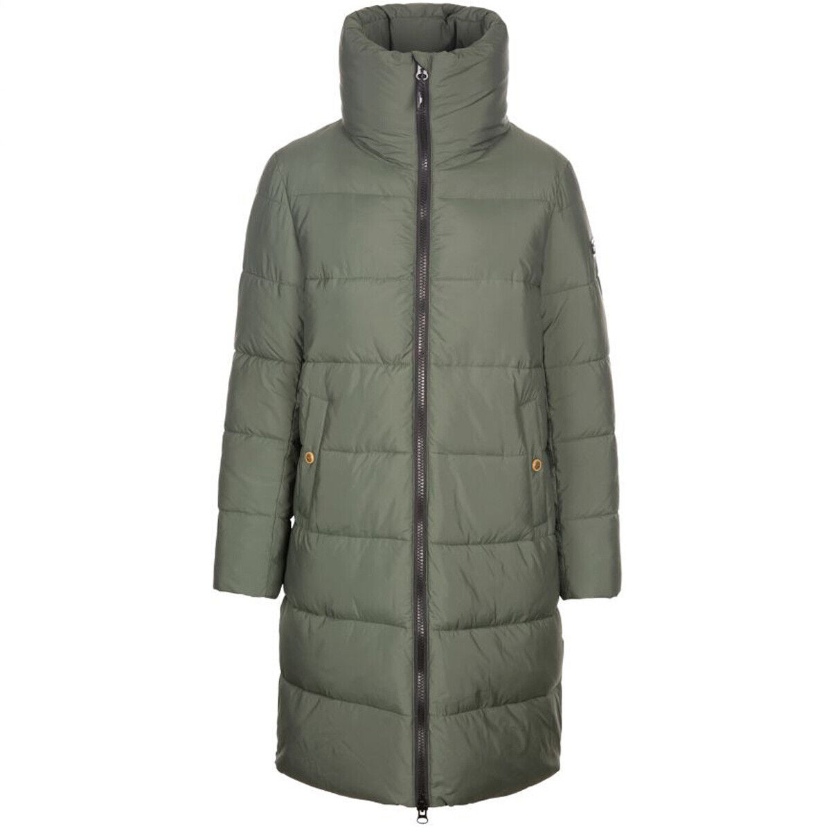 Womens Faith Padded Long Length Water-Resistant Jacket